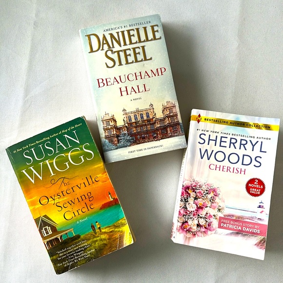 Other - 3 Novels by Bestselling Authors: Danielle Steel, Susan Wiggs and Sheryl Woods.
